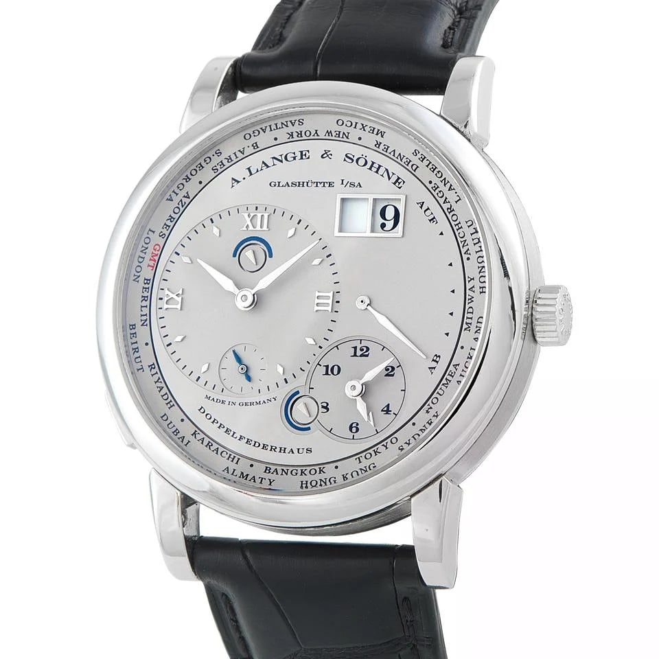 A. Lange &amp; Söhne Lange 1 Time Zone Platinum Watch 116.025 — photo 2