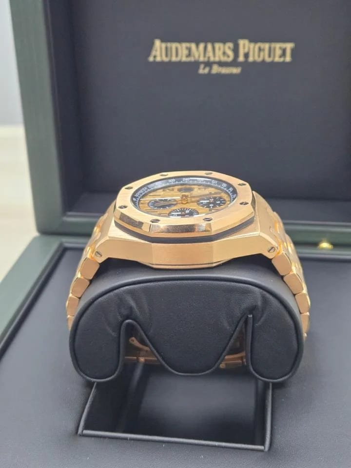 Audemars Piguet Royal Oak Offshore Chronograph AP Rose Gold Brick Bracelet — photo 3