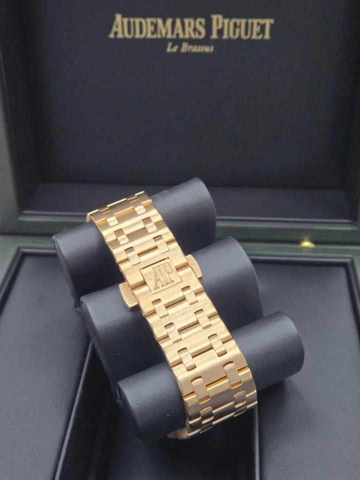 Audemars Piguet Royal Oak Offshore Chronograph AP Rose Gold Brick Bracelet — photo 5