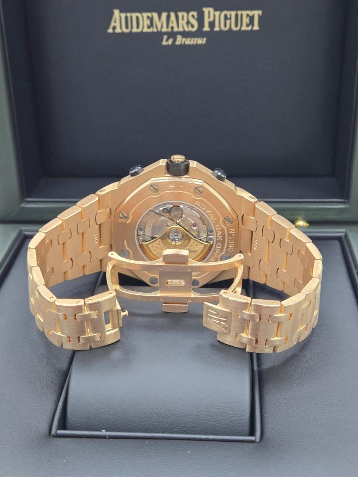 Audemars Piguet Royal Oak Offshore Chronograph AP Rose Gold Brick Bracelet — photo 6