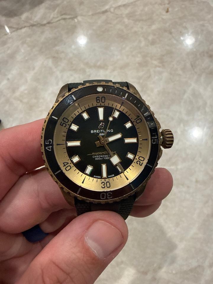 Breitling Superocean 42 Automatic 42 Full Set extra OEM straps included Priced to sell — photo 8