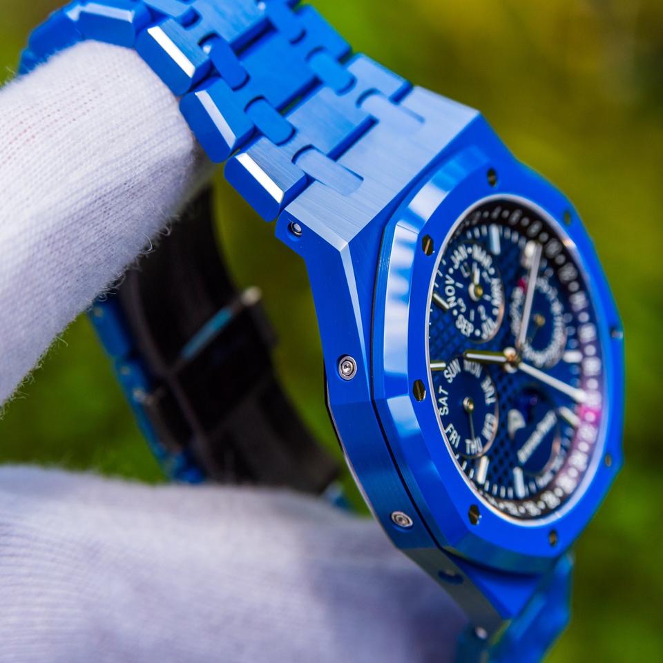 Audemars Piguet Royal Oak Perpetual Calendar 26579CS Royal Oak Perpetual Calendar Blue Ceramic 41mm — photo 4