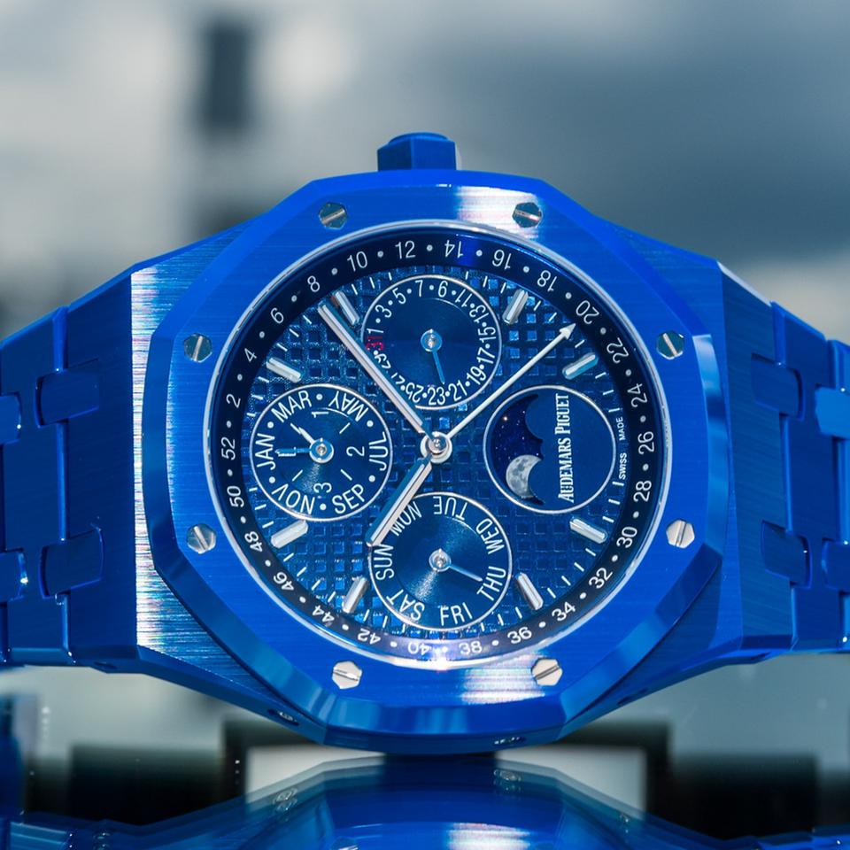 Audemars Piguet Royal Oak Perpetual Calendar 26579CS Royal Oak Perpetual Calendar Blue Ceramic 41mm — photo 5