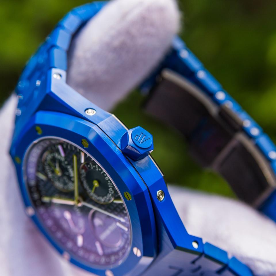 Audemars Piguet Royal Oak Perpetual Calendar 26579CS Royal Oak Perpetual Calendar Blue Ceramic 41mm — photo 6