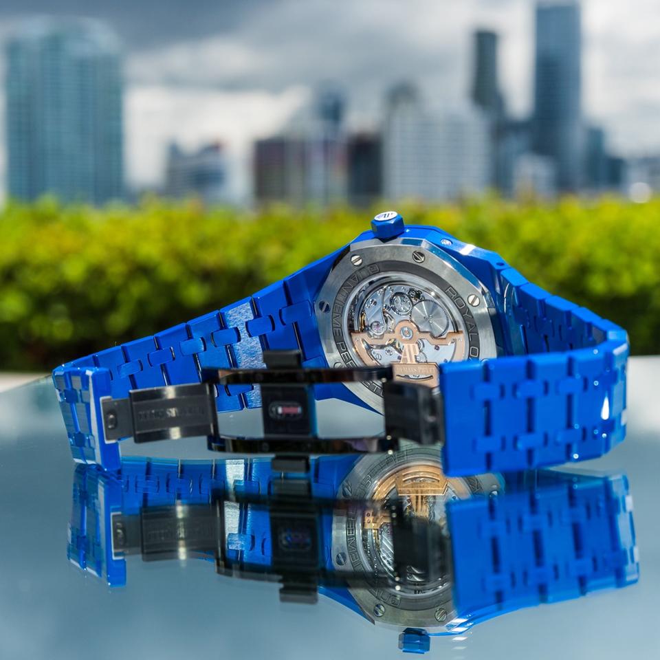 Audemars Piguet Royal Oak Perpetual Calendar 26579CS Royal Oak Perpetual Calendar Blue Ceramic 41mm — photo 7