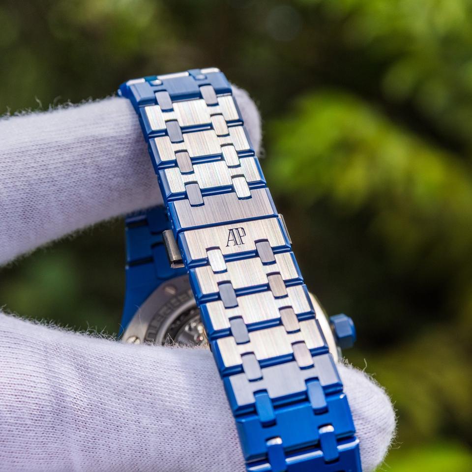 Audemars Piguet Royal Oak Perpetual Calendar 26579CS Royal Oak Perpetual Calendar Blue Ceramic 41mm — photo 8