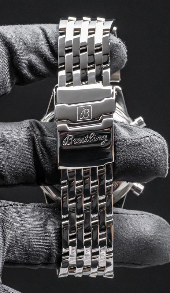 Breitling Navitimer Heritage 43 mm Panda White Black Dial Box Manual Bracelet Pilot Aviation — photo 14