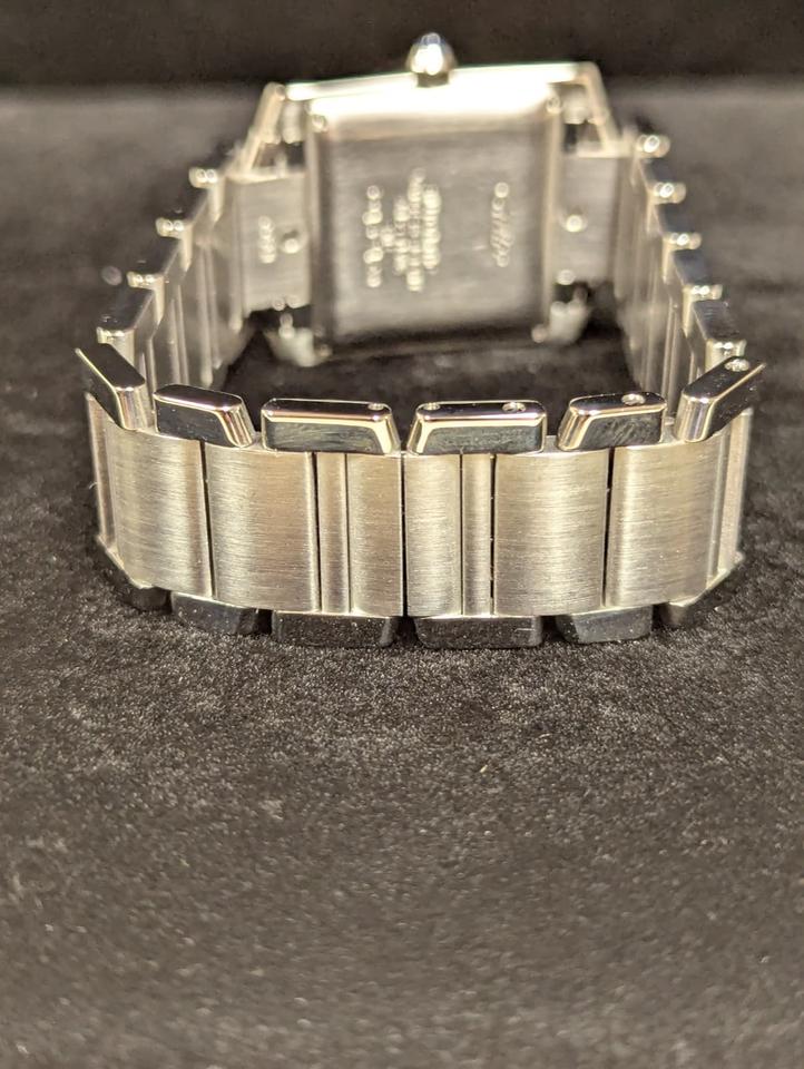 Cartier Tank Française 2302 White Roman Automatic With Service Paperwork 28mm — photo 8
