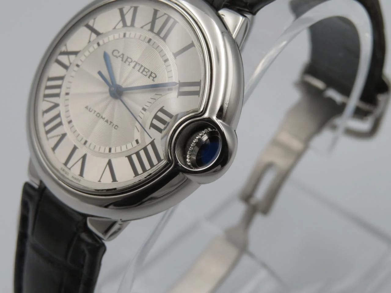 Cartier Ballon Bleu 36mm W69017Z4 Stainless Steel Automatic Watch C. 2010's — photo 2