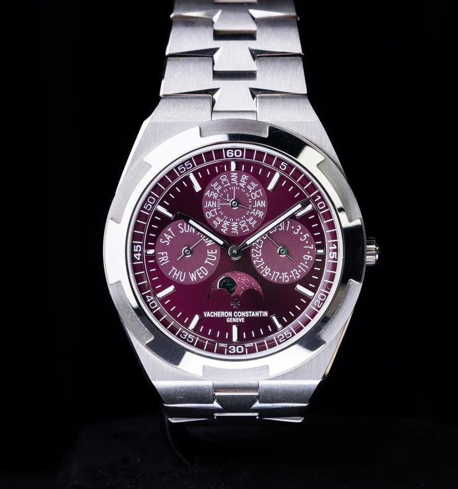 Vacheron Constantin Overseas Perpetual Calendar Excellent Condition White Overseas Perpetual Calender