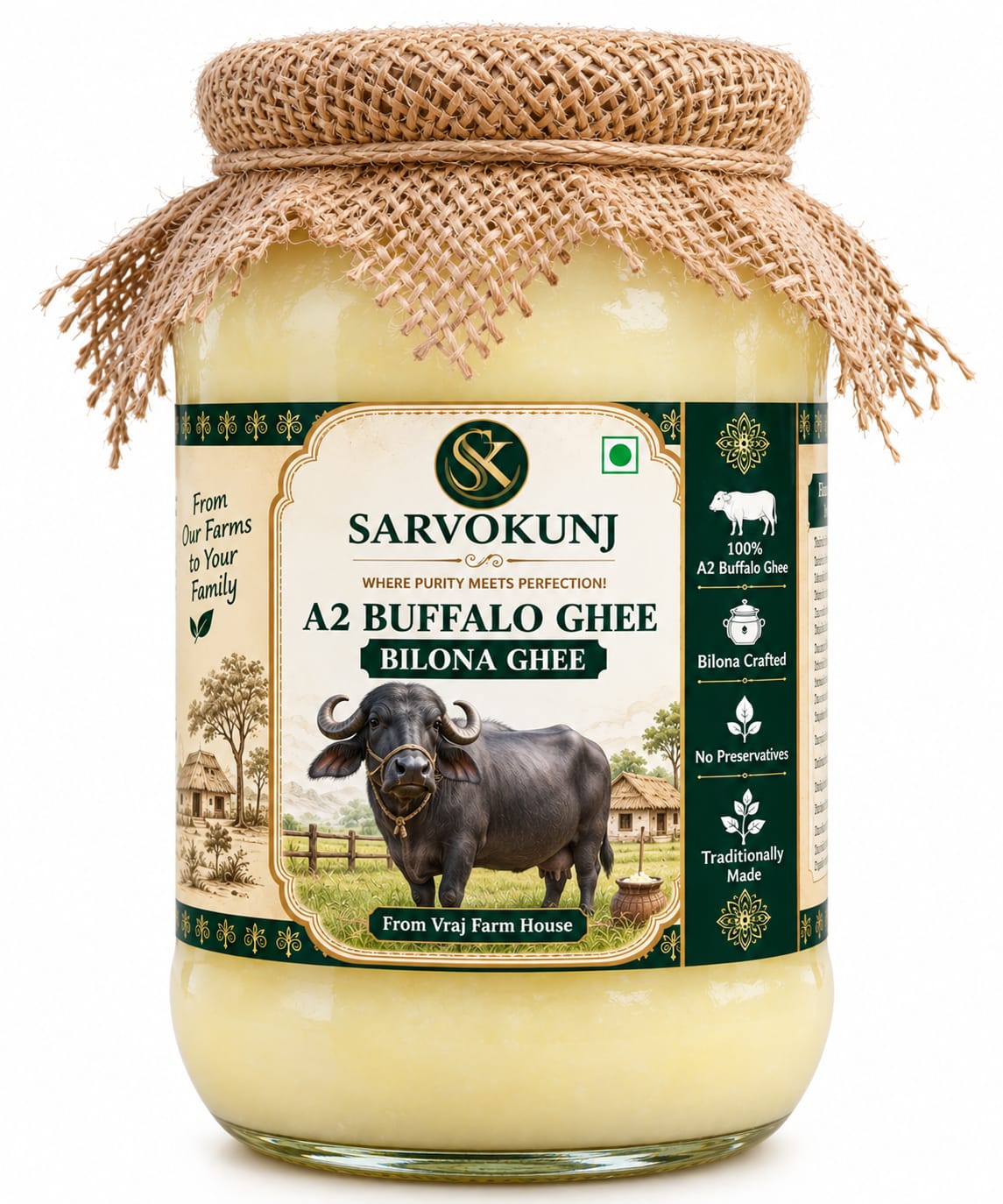 PURE A2 BUFFALO GHEE