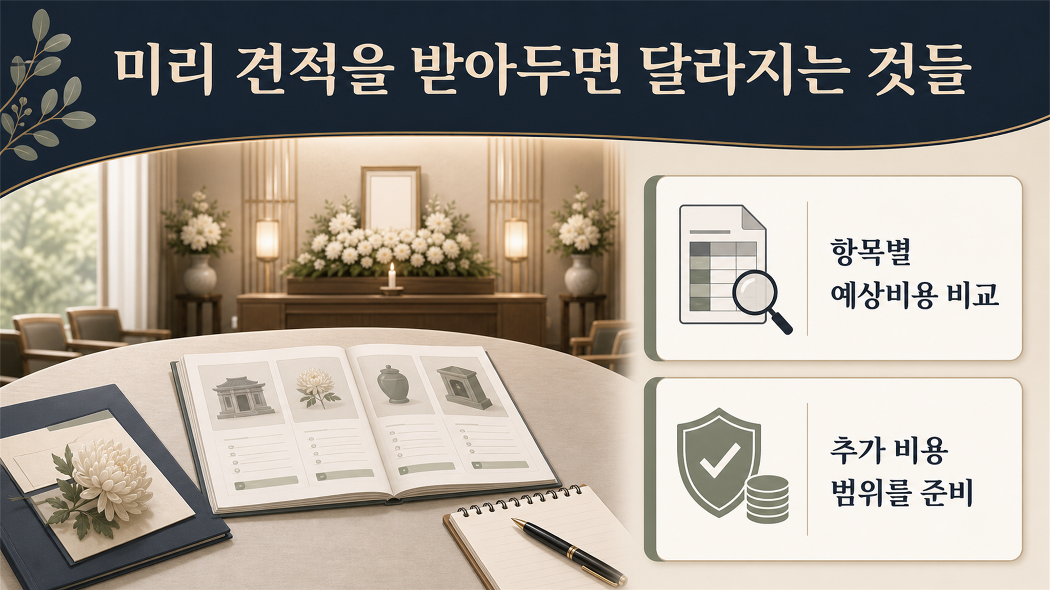 장례식장 비용 정산 시점: 변동 요인 검토 후 취소 조건 확인하기 - 가효상조 장례 가이드 장례식장 비용 정산 시점: 변동 요인 검토 후 취소 조건 확인하기