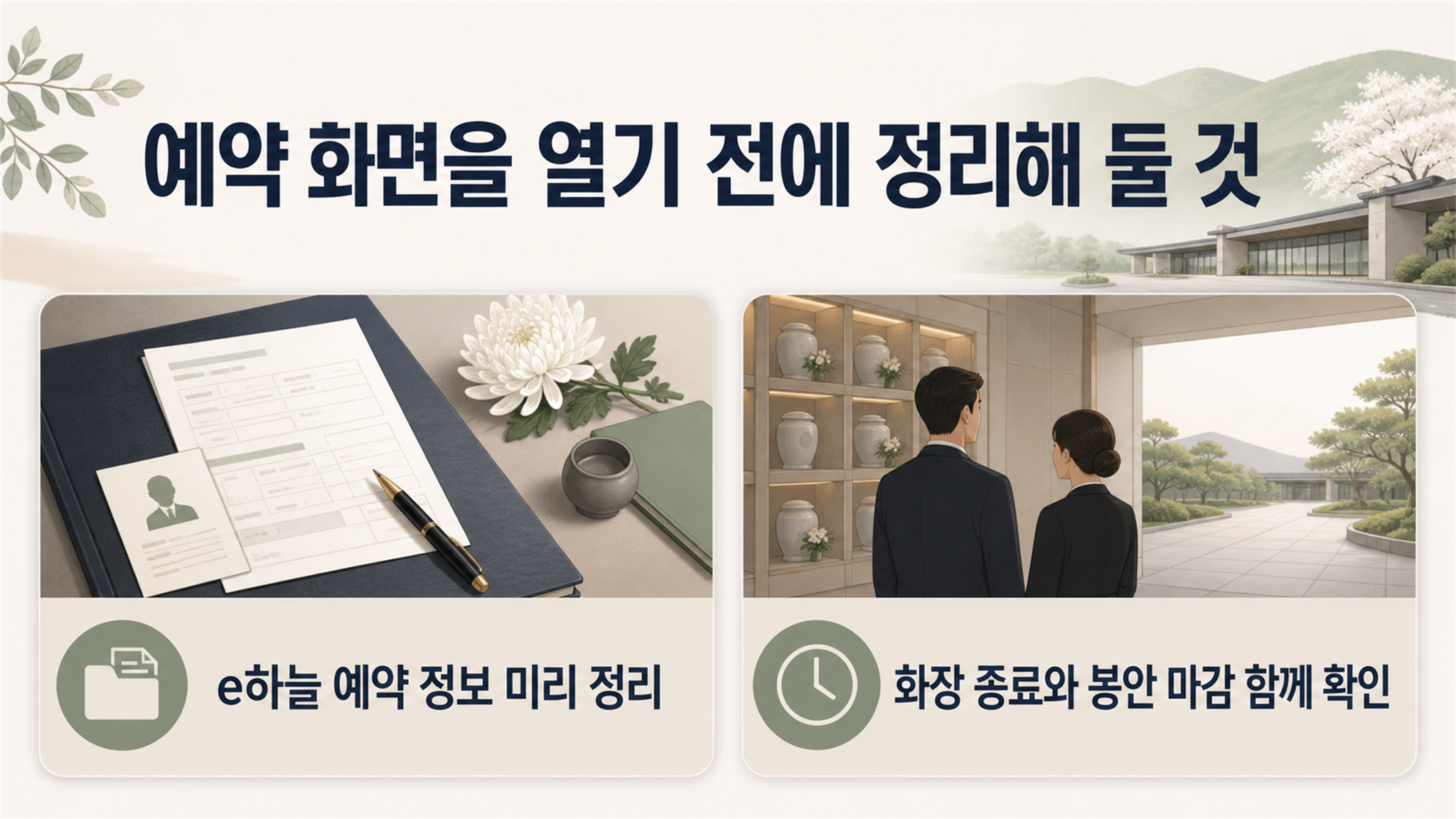 함백산추모공원 화장 비용 관련 시설 사용료·추가 가능 항목 체크 포인트 - 가효상조 장례 가이드 함백산추모공원 화장 비용 관련 시설 사용료·추가 가능 항목 체크 포인트