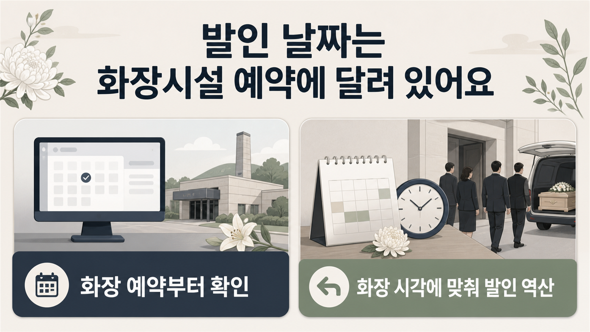 요양원에서 사망했을 때 절차 관련 예약 단계와 행정 순서를 나눠서 보기 - 가효상조 장례 가이드 요양원에서 사망했을 때 절차 관련 예약 단계와 행정 순서를 나눠서 보기