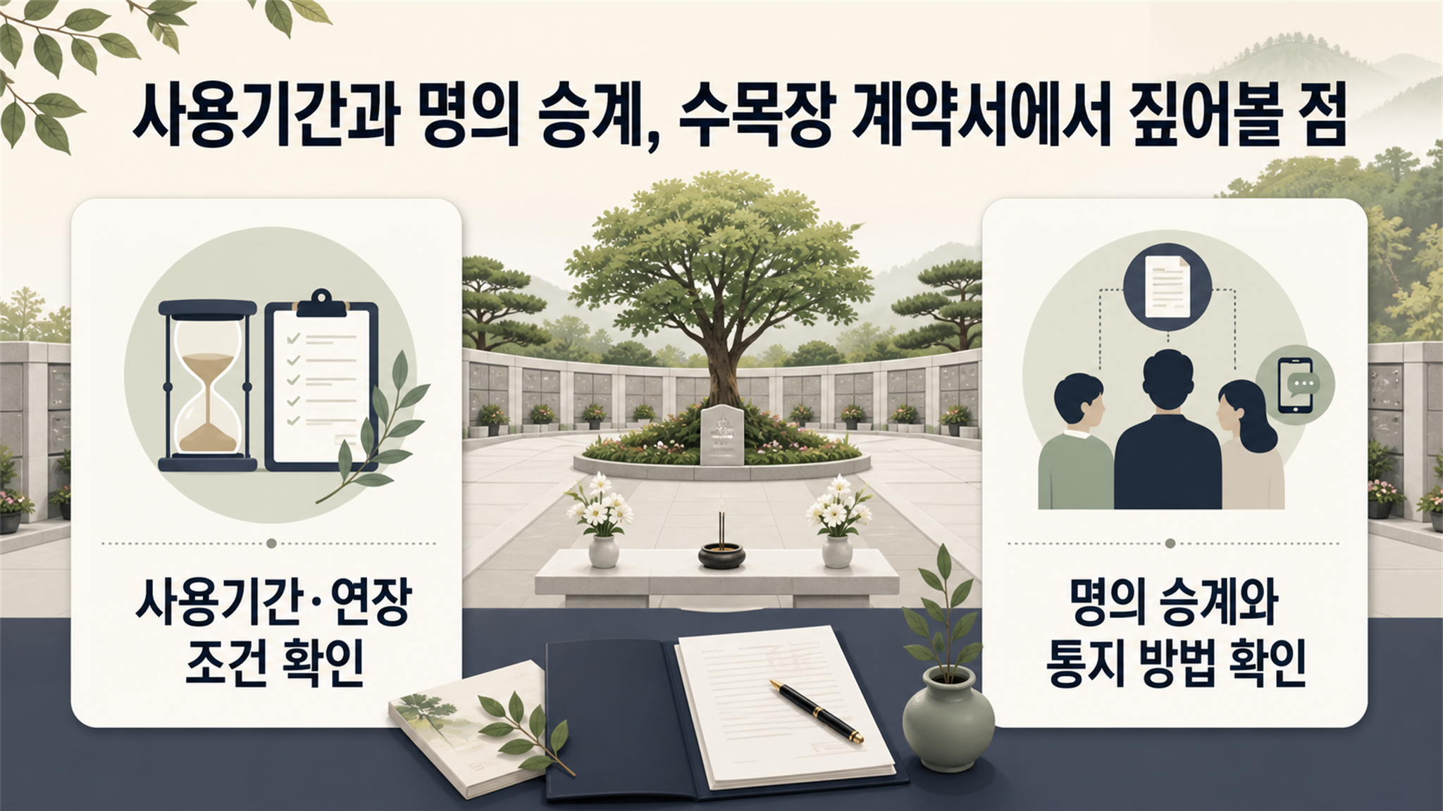 김포 수목장 가격 비교에서 자주 묻는 정산 시점과 계약 조건 - 가효상조 장례 가이드 김포 수목장 가격 비교에서 자주 묻는 정산 시점과 계약 조건