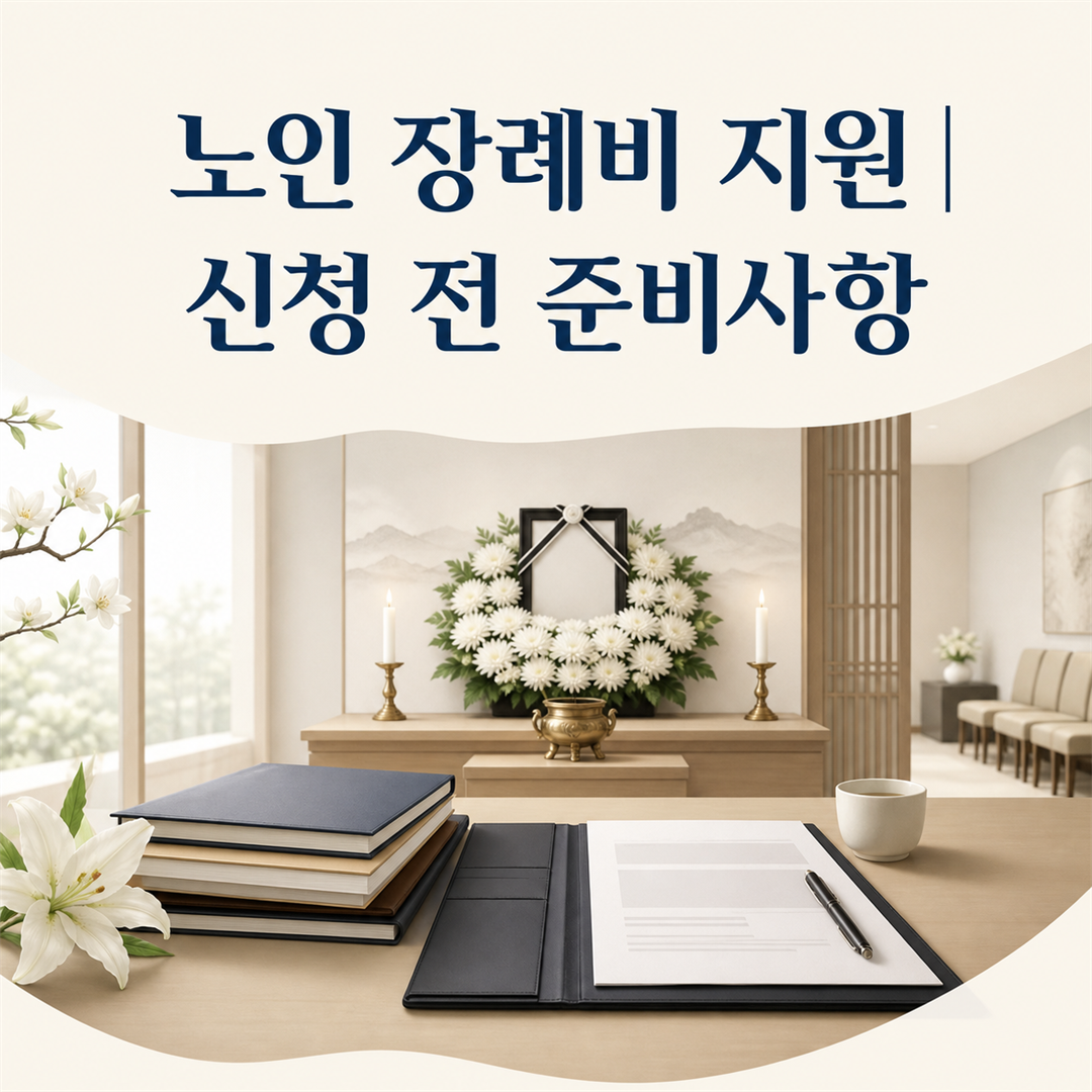 노인 장례비 지원: 신청 단계와 지원 대상을 구분할 때 - 가효상조 장례 가이드 노인 장례비 지원: 신청 단계와 지원 대상을 구분할 때