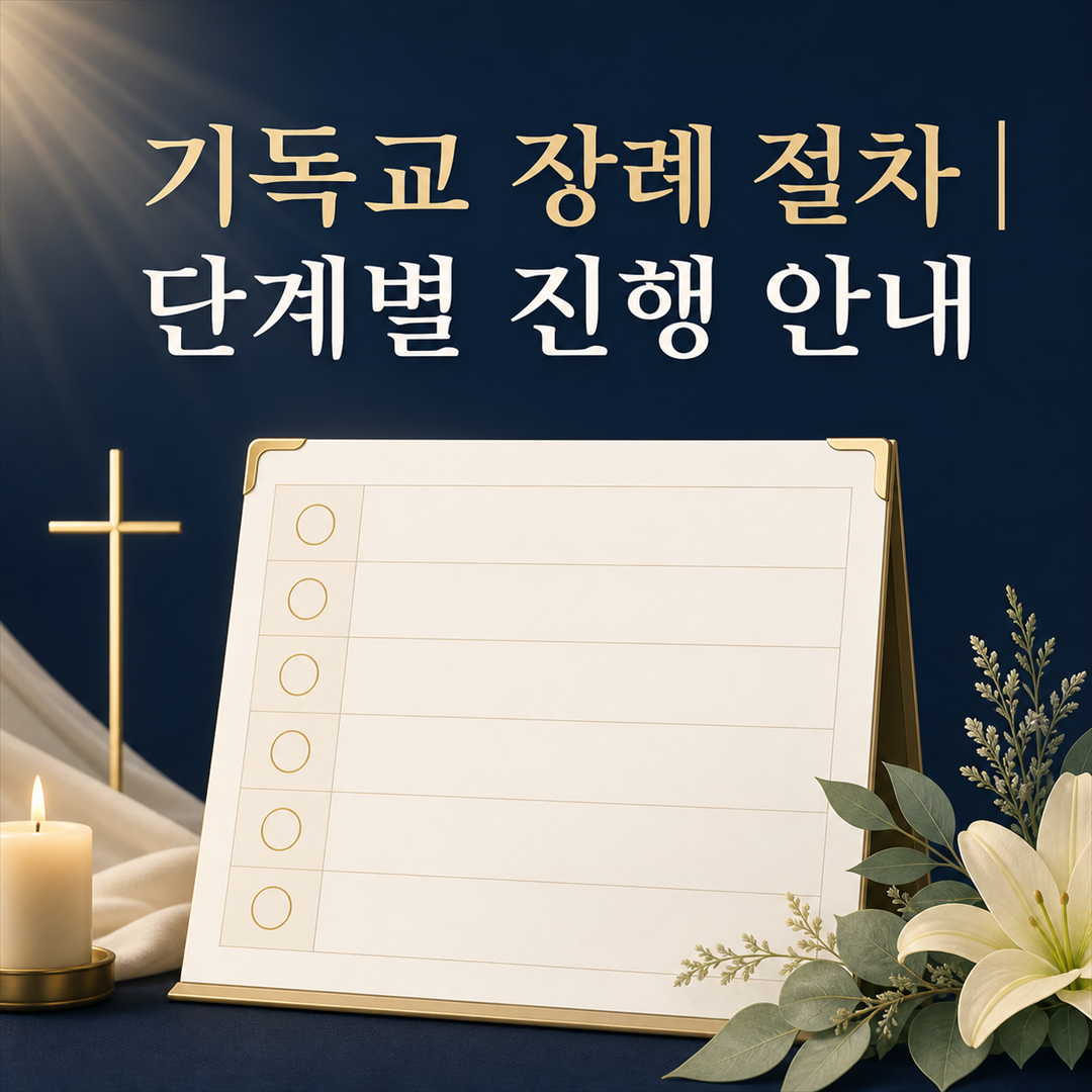 기독교 장례 절차, 방문 시점과 행사 순서는 어떻게 확인할까? - 가효상조 장례 가이드 기독교 장례 절차, 방문 시점과 행사 순서는 어떻게 확인할까?