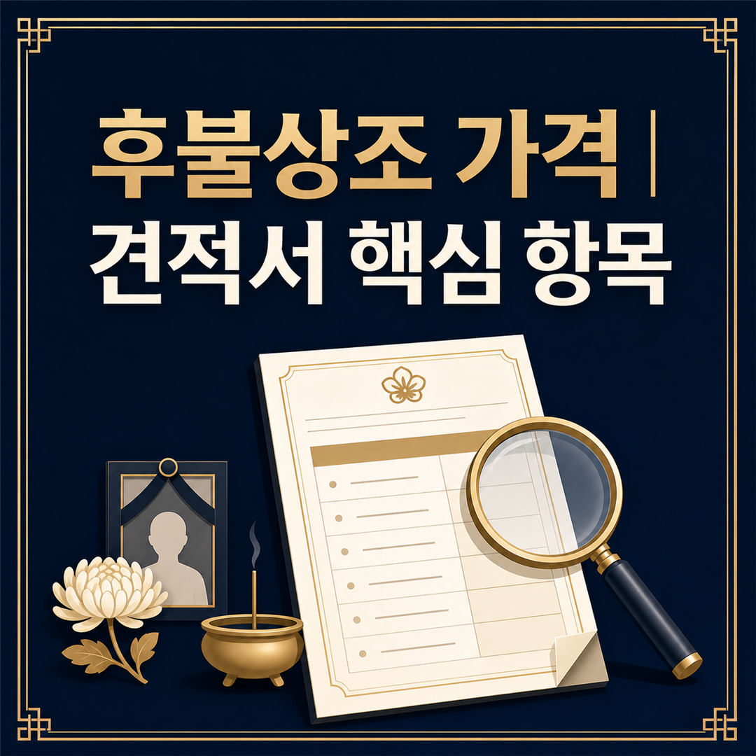 후불상조 가격, 감면 여부와 예산 범위는 어떻게 확인할까? - 가효상조 장례 가이드 후불상조 가격, 감면 여부와 예산 범위는 어떻게 확인할까?
