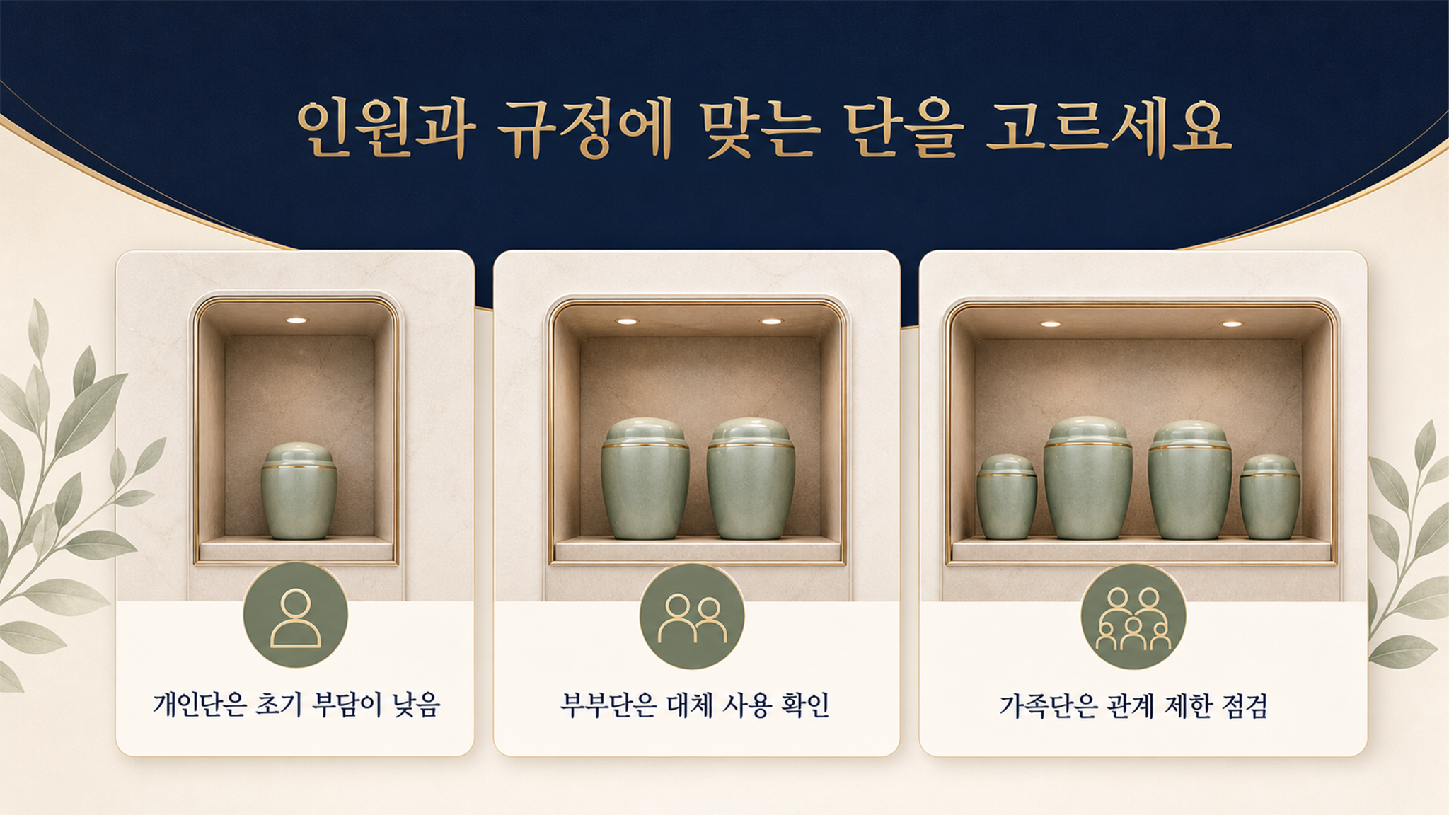 납골당 부부단 가격에서 자주 묻는 추가 가능 항목과 인원별 차이 - 가효상조 장례 가이드 납골당 부부단 가격에서 자주 묻는 추가 가능 항목과 인원별 차이