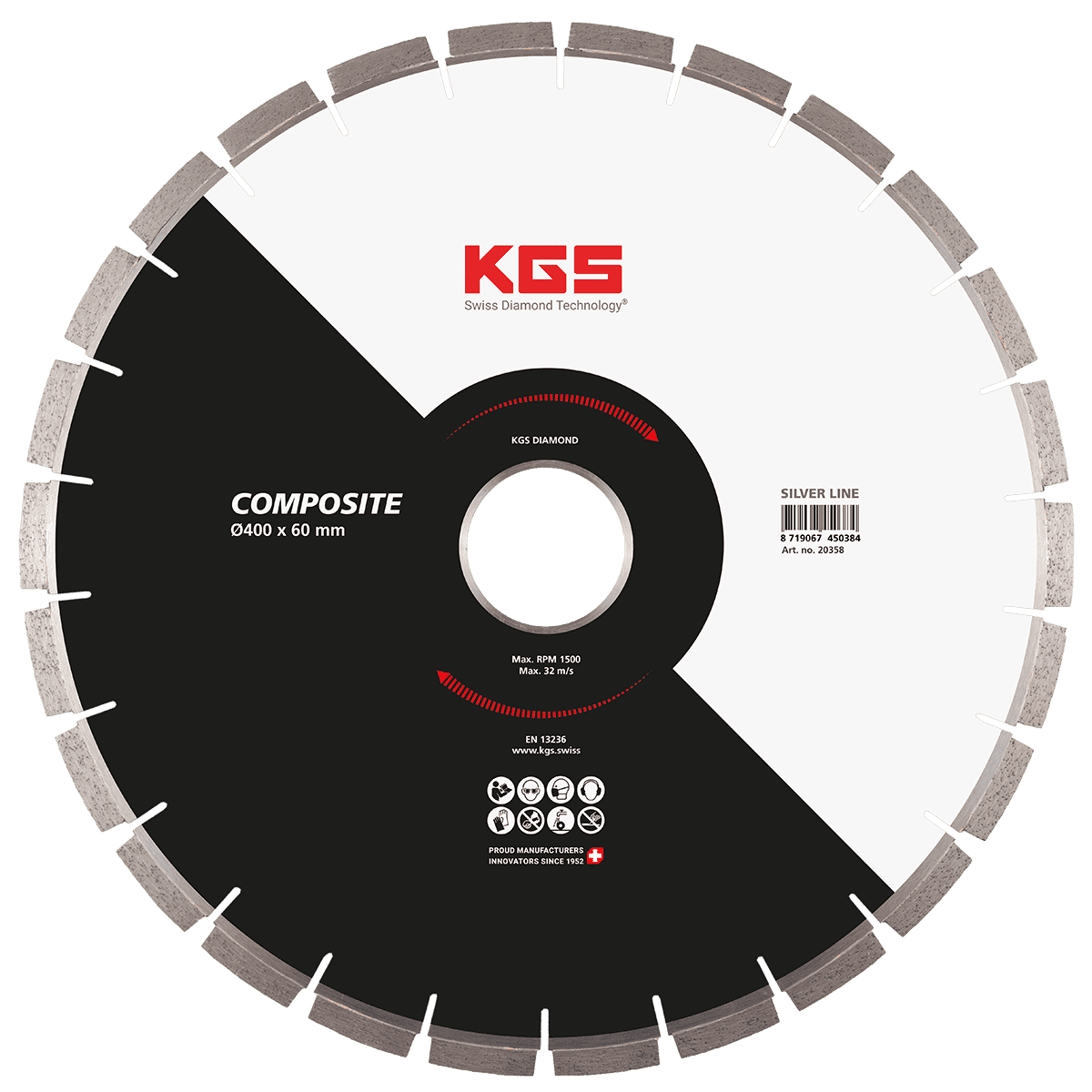 20358_KGS_Saw_blade_Silver_Line_Granite-Composite_Ø400x60