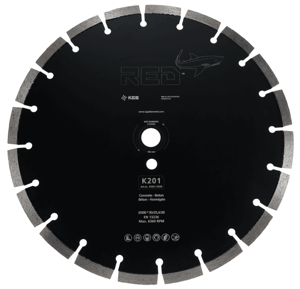 RED-K201-Ø300-Bore-30-25_4-20-8103