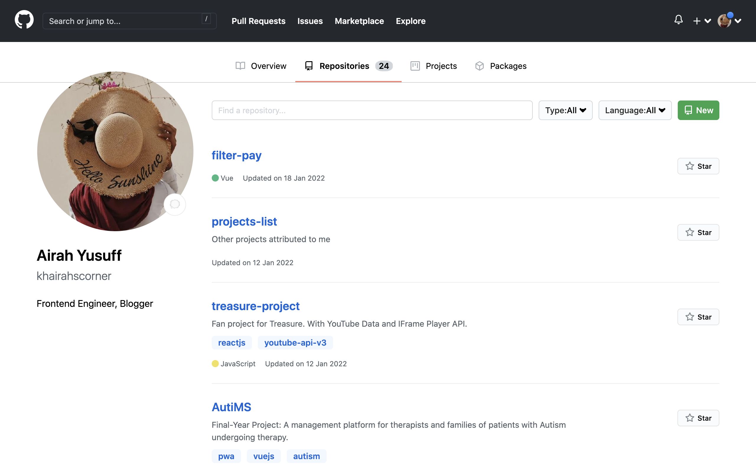 GitHub Repos