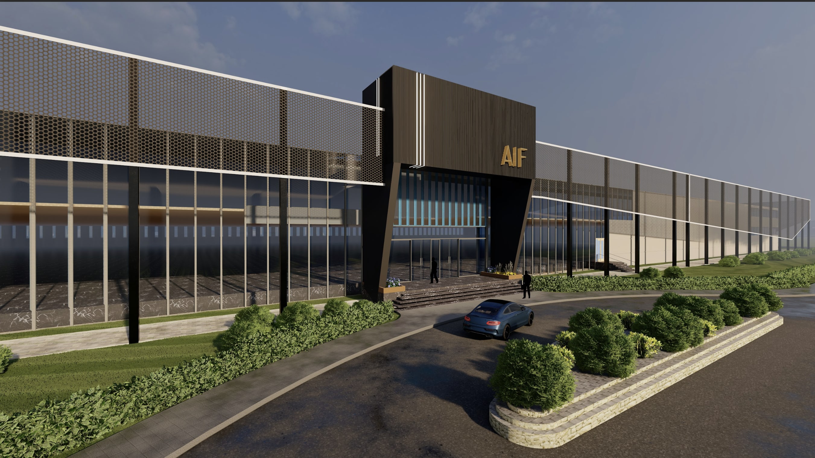 AIF conceptual architecture by Rooh Design Studio — airport design concept, Islamabad, Pakistan