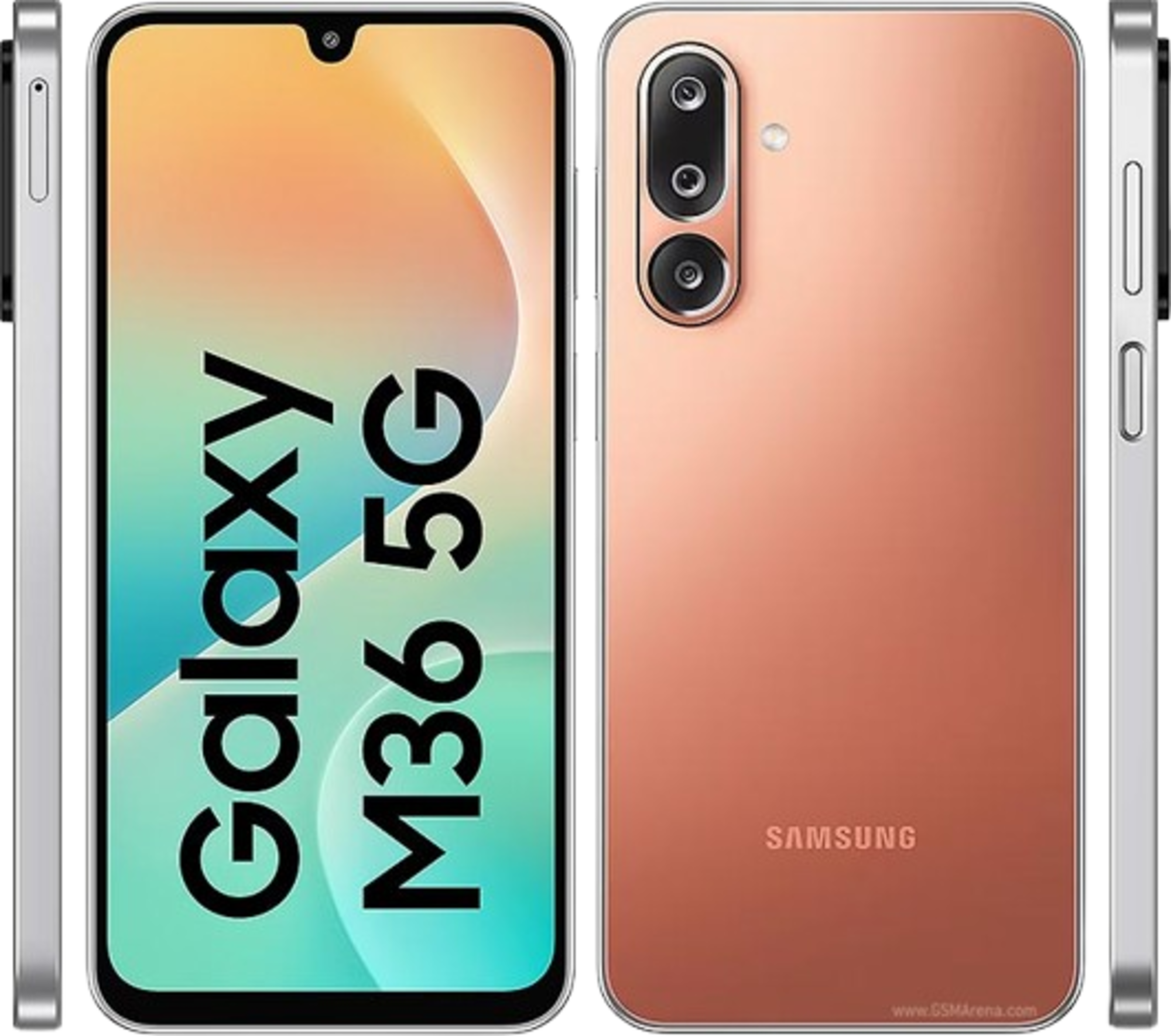 Samsung Galaxy M36 5G - Orange Haze, 128GB