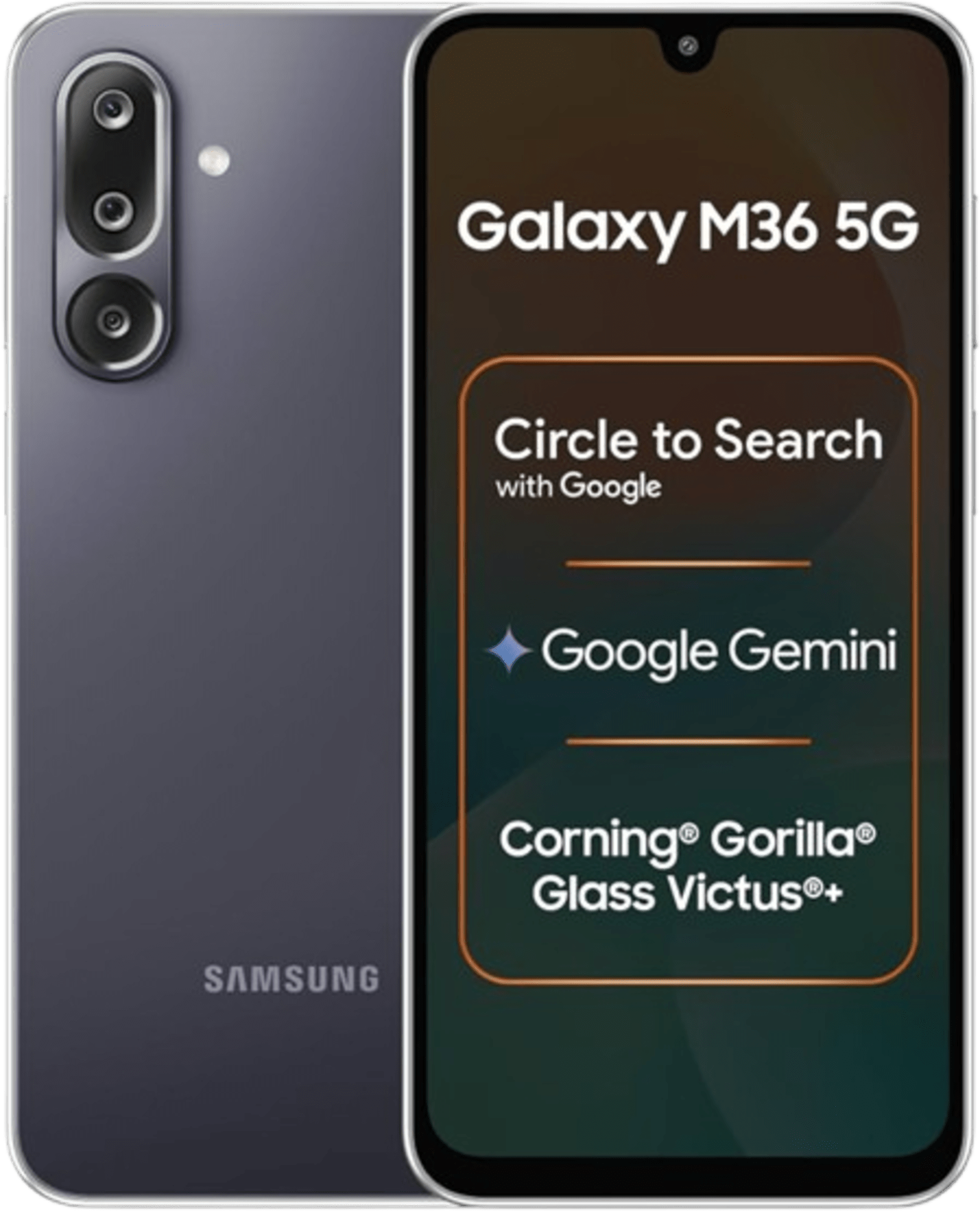 Samsung Galaxy M36 5G - Velvet Black, 128GB