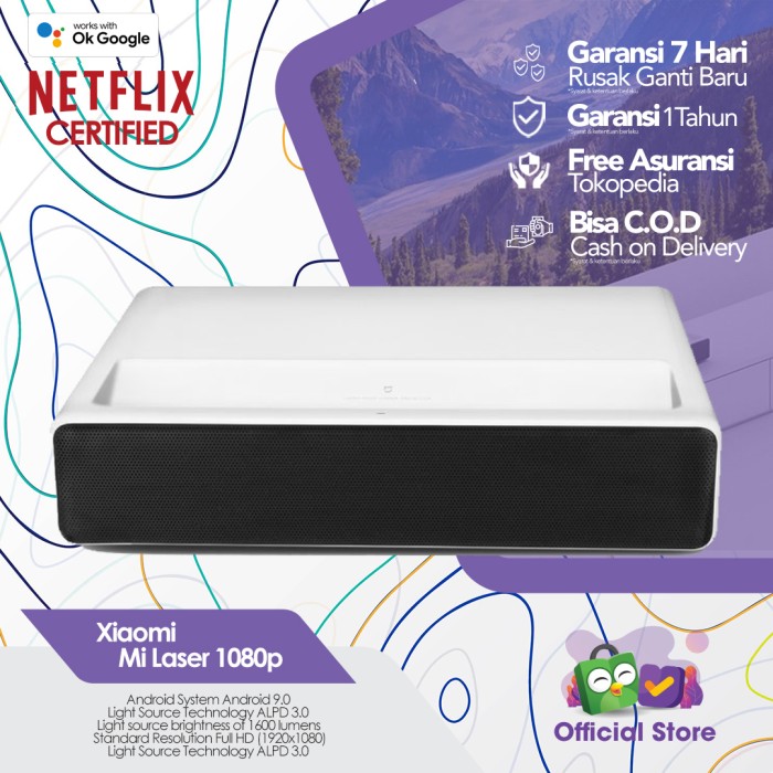 Jual XIAOMI Mi Laser Projector 150 
