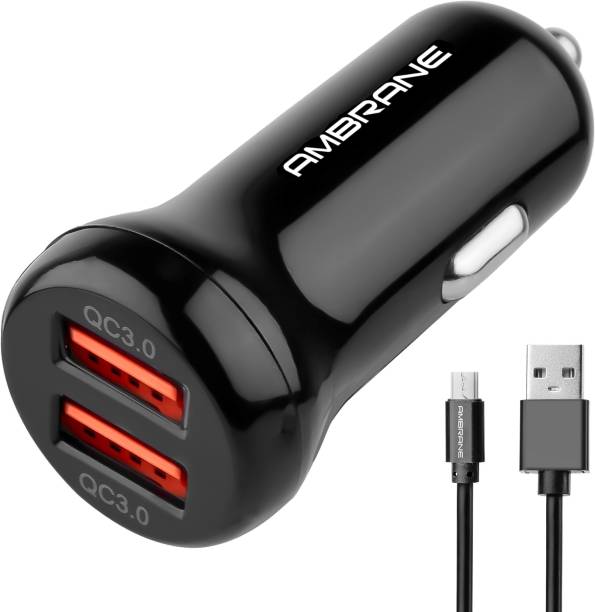 Ambrane Car USB Charger