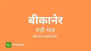 Bikaner Mandi - बीकानेर मंडी मंडी भाव