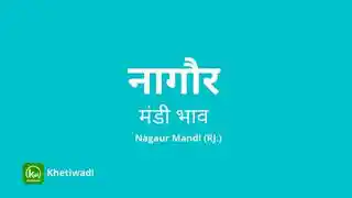 Nagaur Mandi - नागौर मंडी मंडी भाव