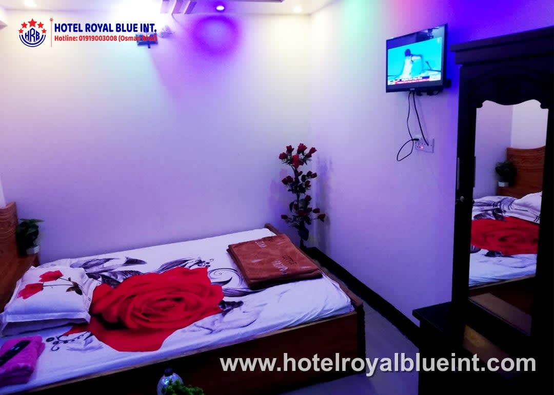 Non-AC Comfort Room at HOTEL ROYAL BLUE INT., Uttara, Dhaka