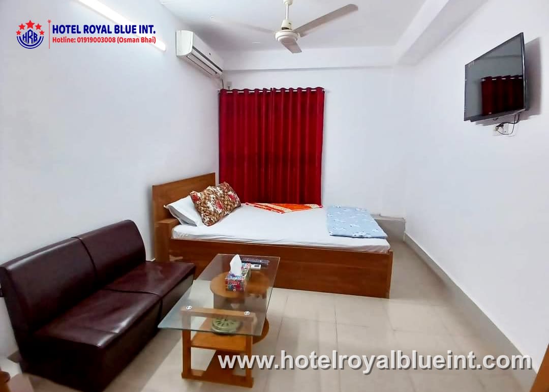 AC Luxury Room at HOTEL ROYAL BLUE INT., Uttara, Dhaka