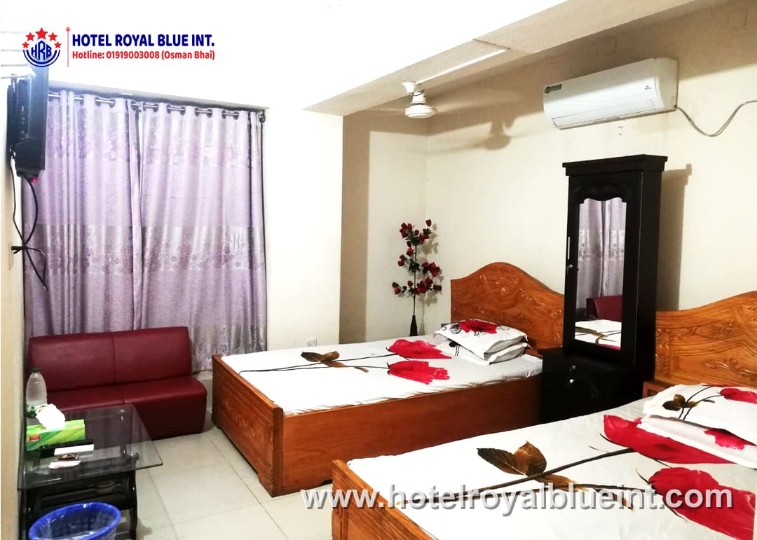 Family Deluxe Room at HOTEL ROYAL BLUE INT., Uttara, Dhaka