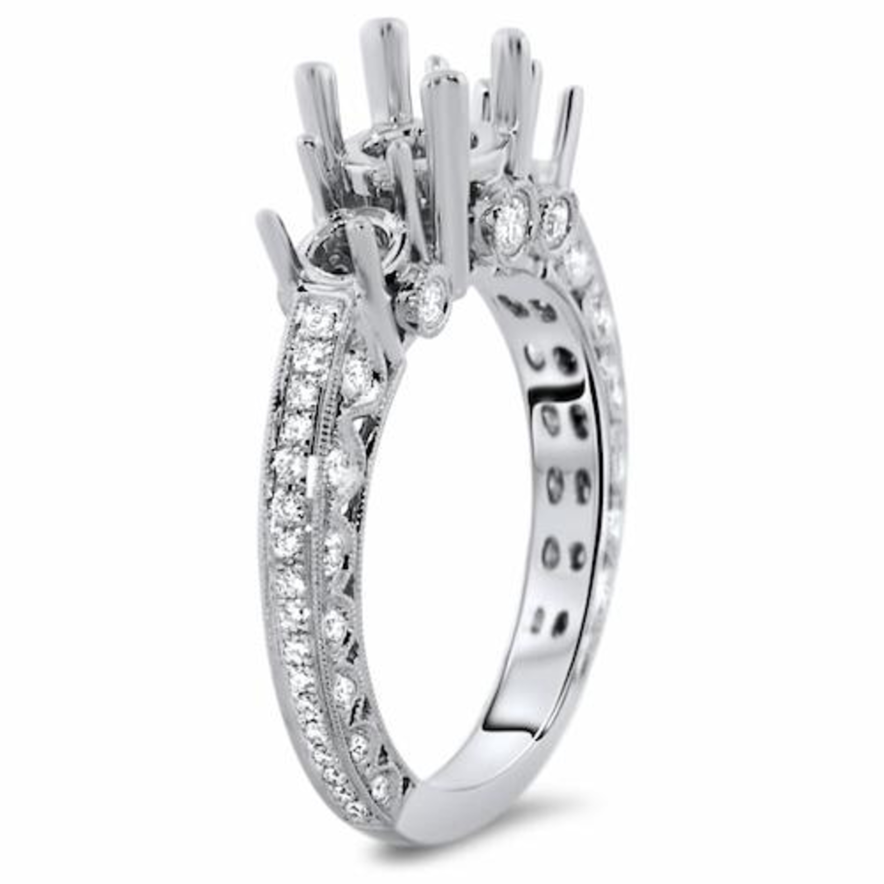 Three Stones Engagement Ring