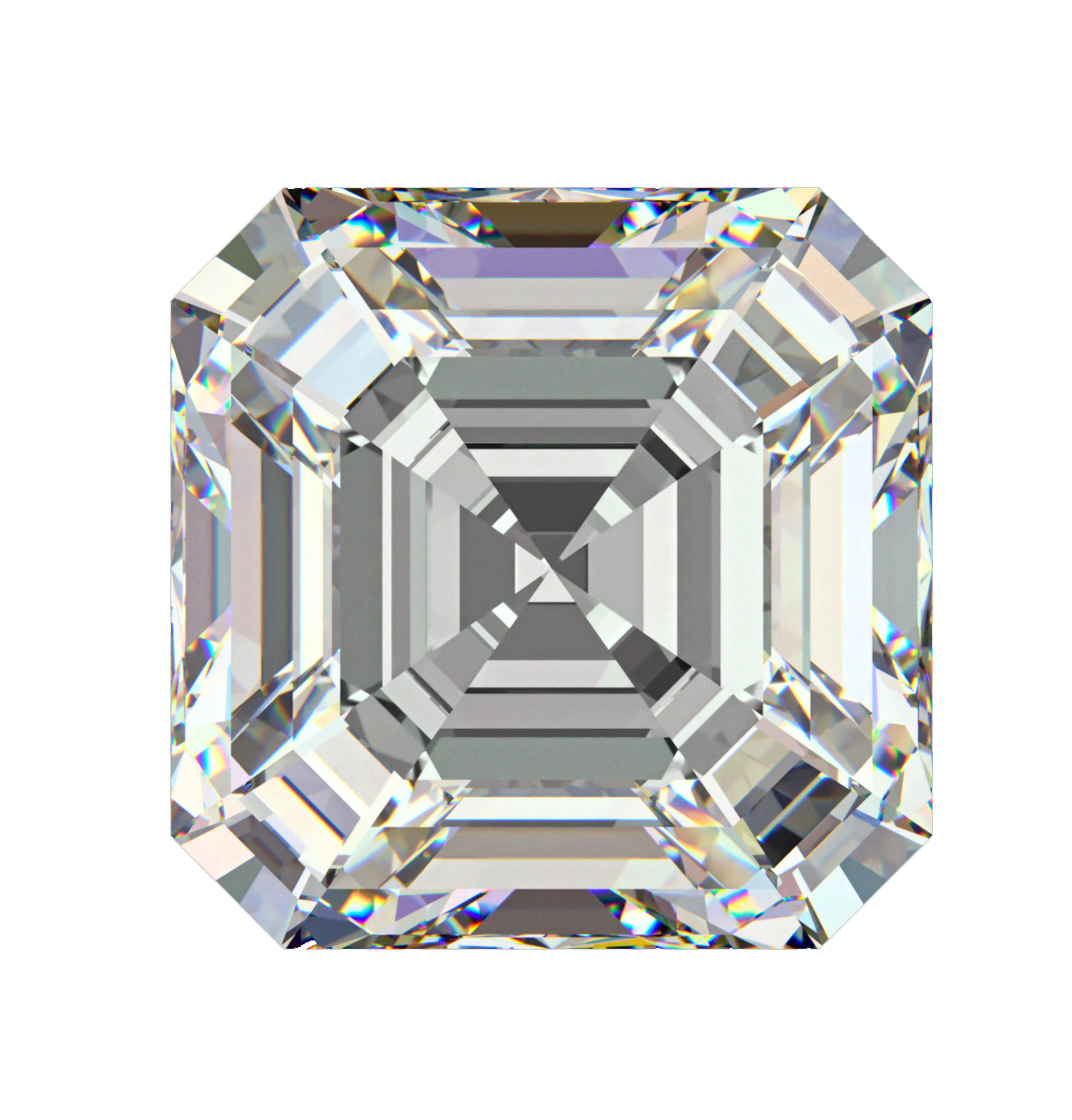 Asscher cut diamond
