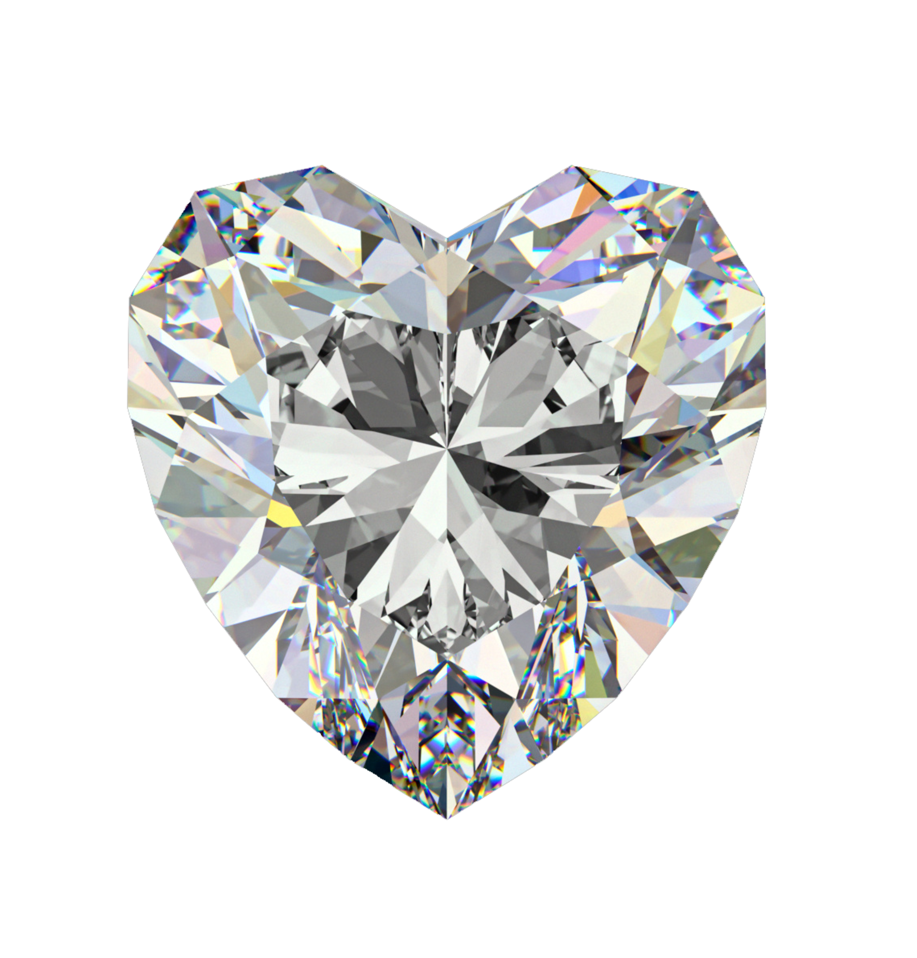 Heart cut diamond