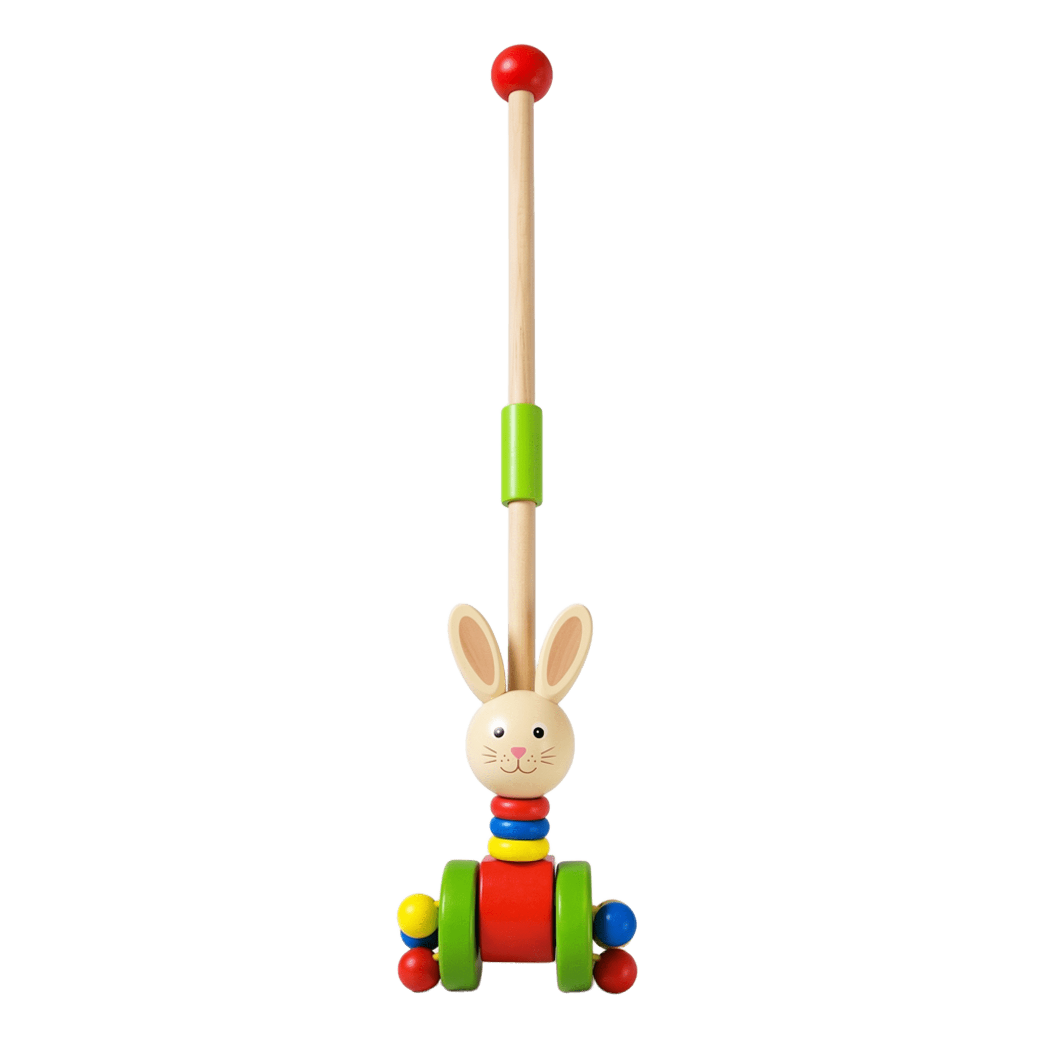 Montessori wooden stacking blocks toy set for baby development