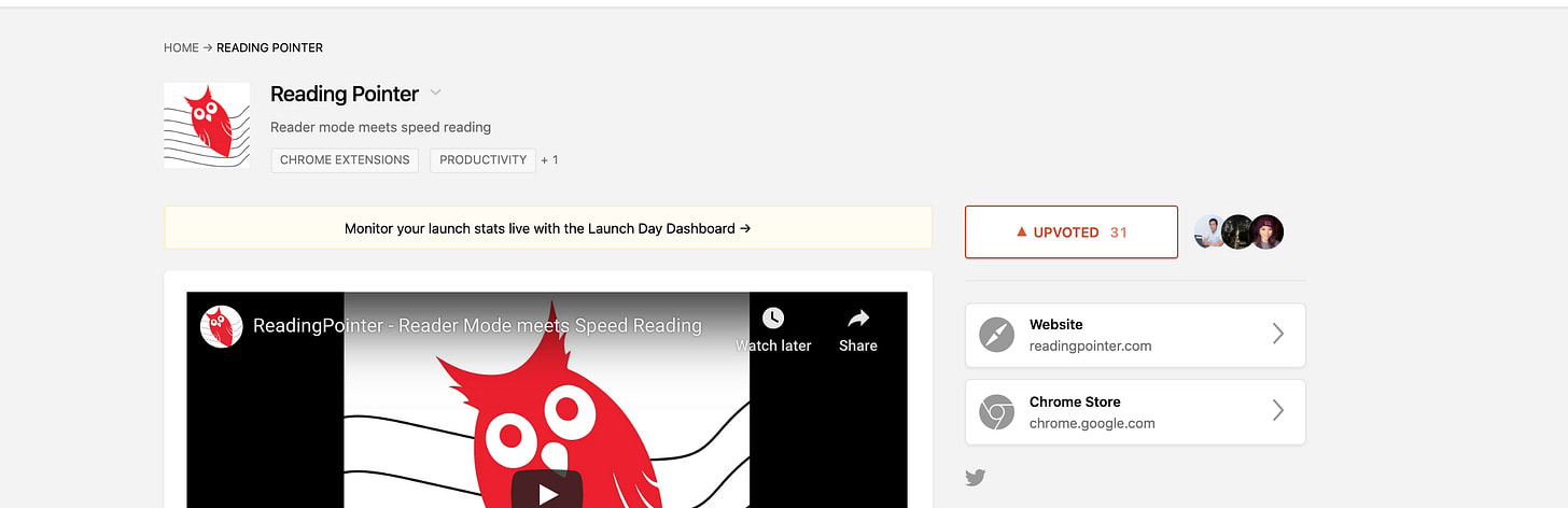 launch product hunt