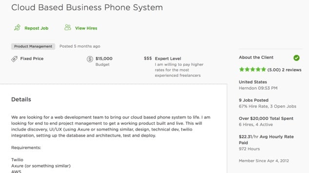 upwork-job-posting