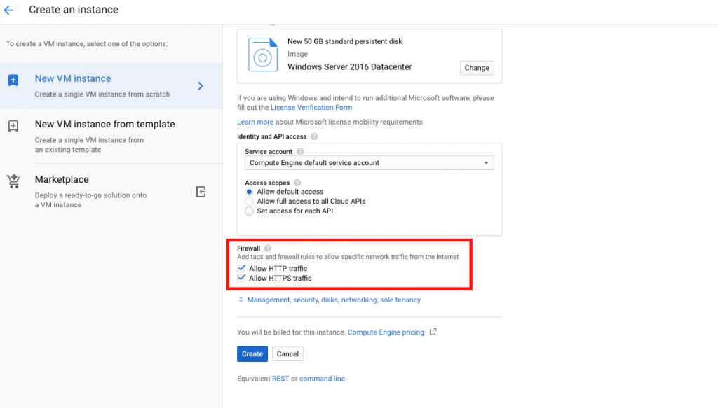 deploy ASP.NET Core