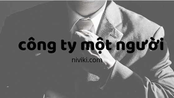 Công ty một người