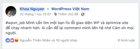 thuê freelancer trên mạng xã hội