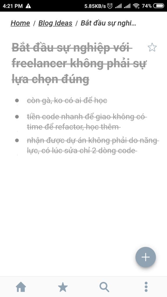 ý tưởng viết blog 5
