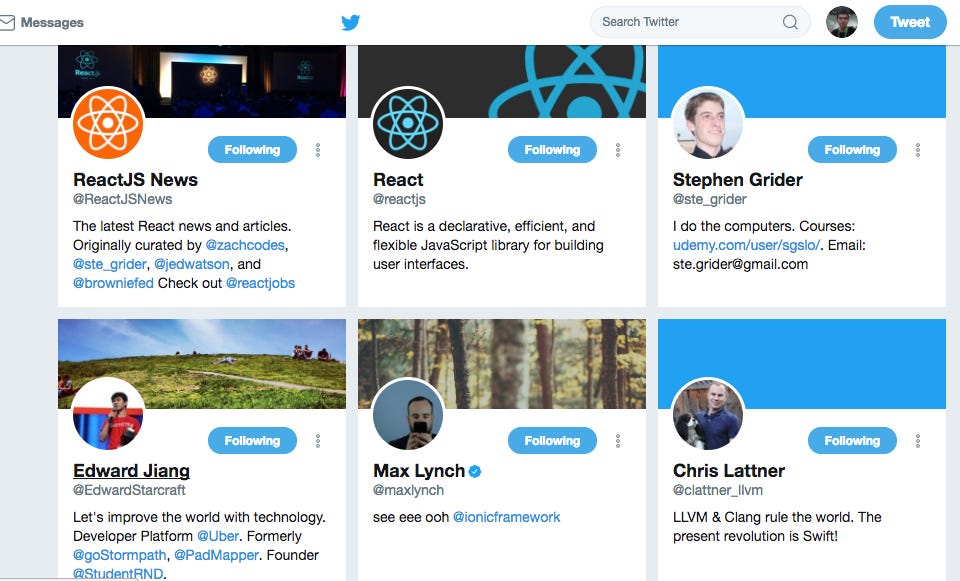 cách cập nhật công nghệ mới qua Twitter