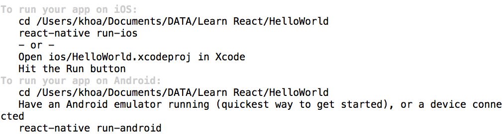 react native