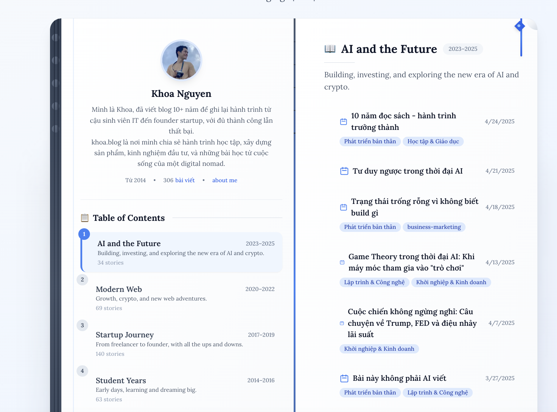Homepage
