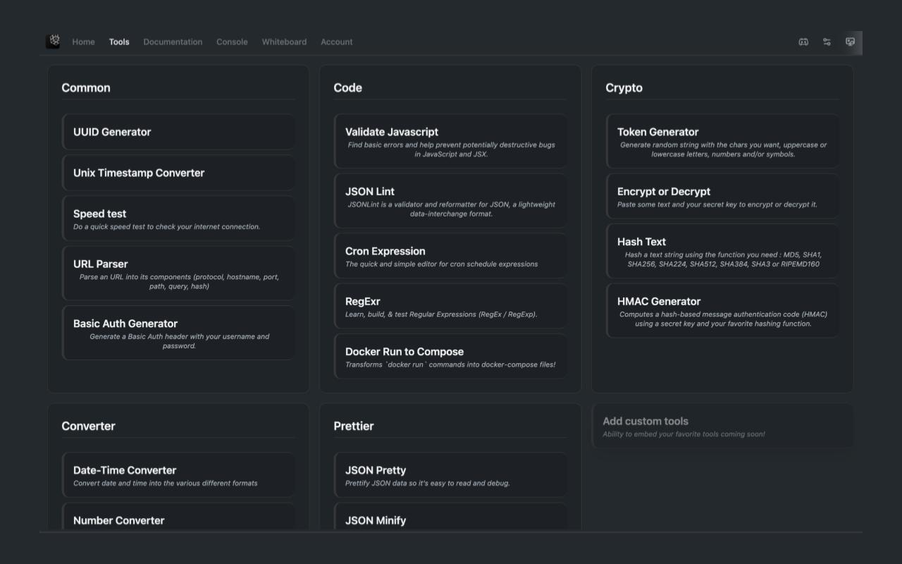 Gallery - collection of product screehots